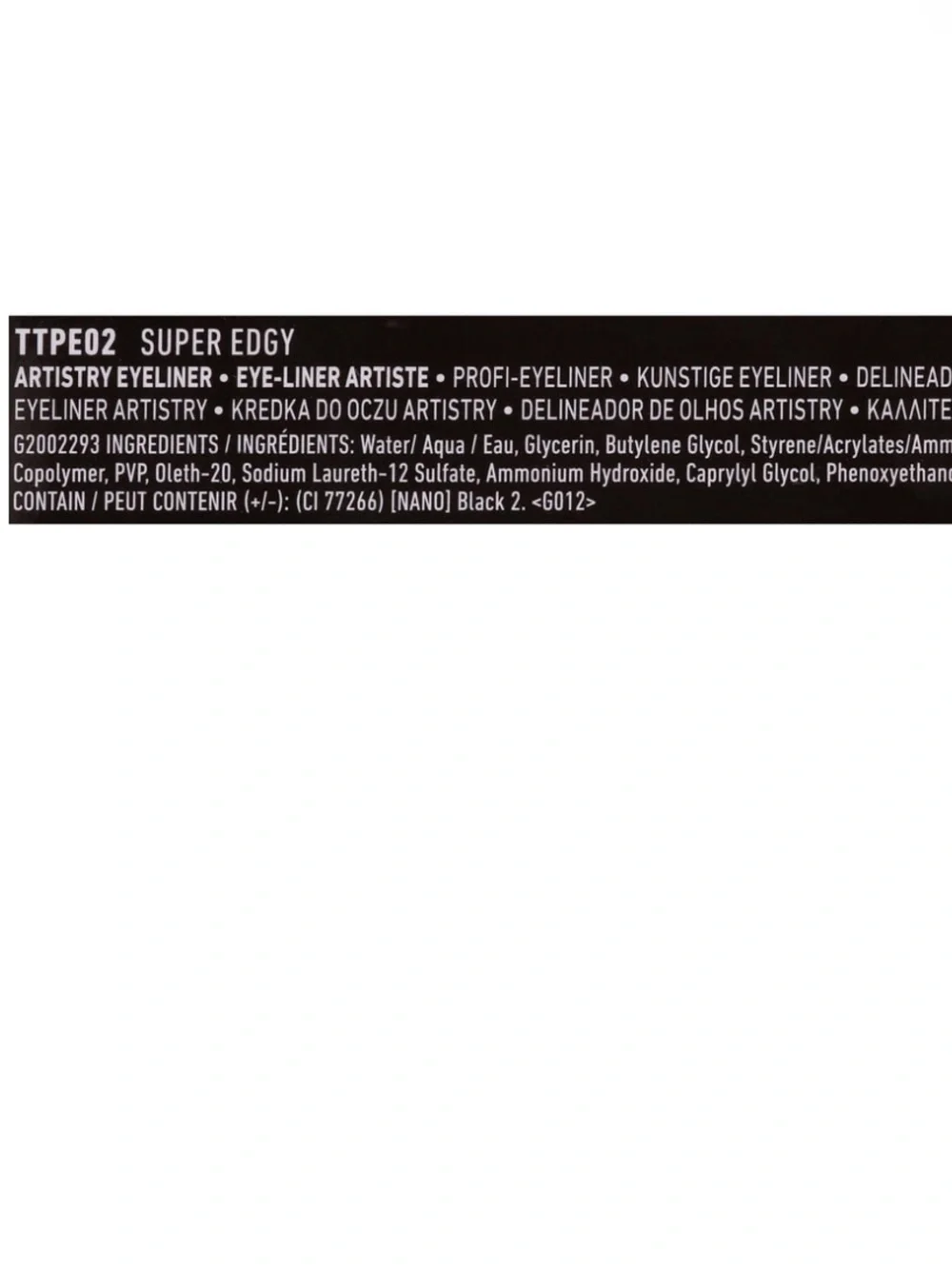 NYX That’s The Point Super Edgy Artistry Liner